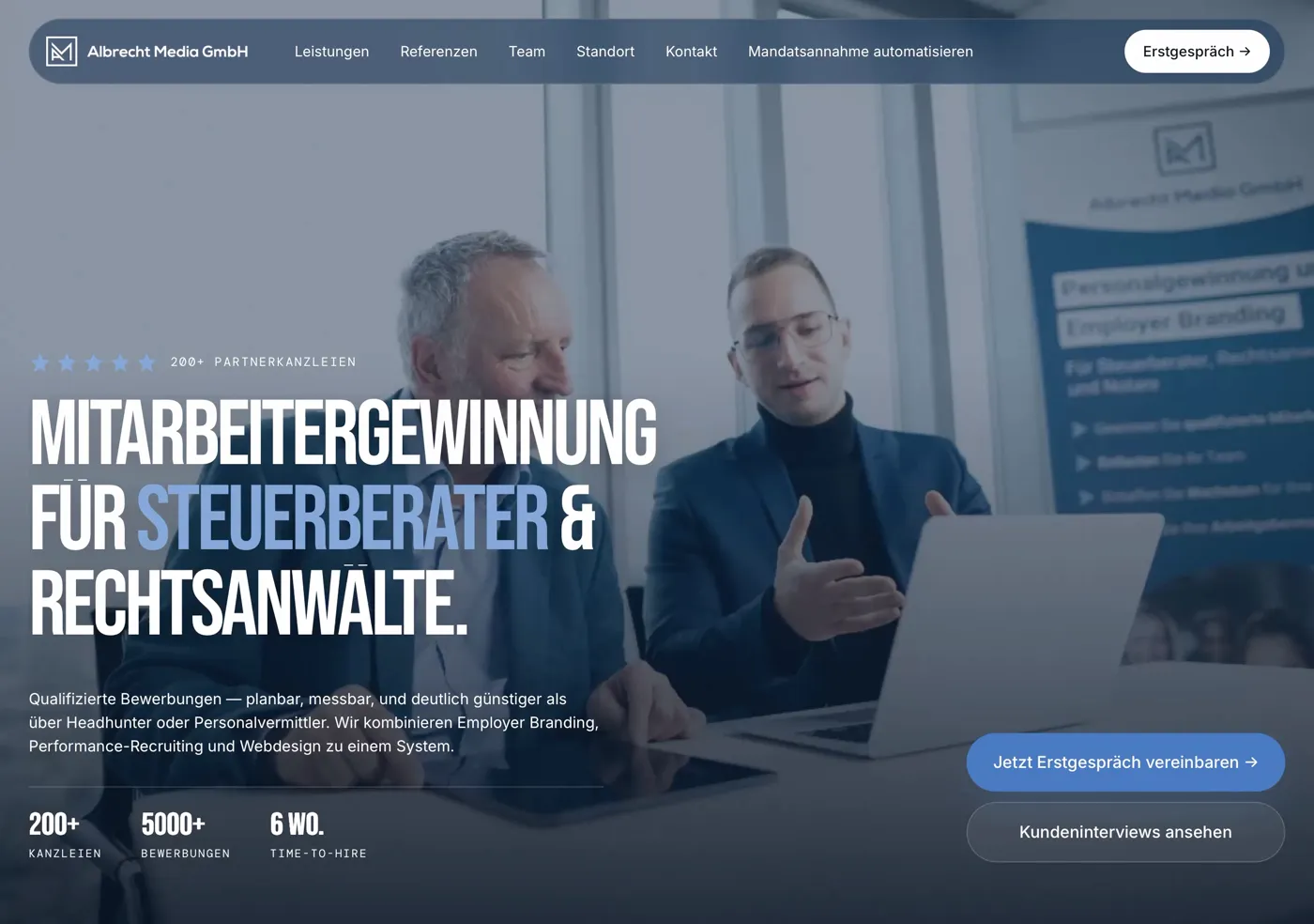 Albrecht Media Website